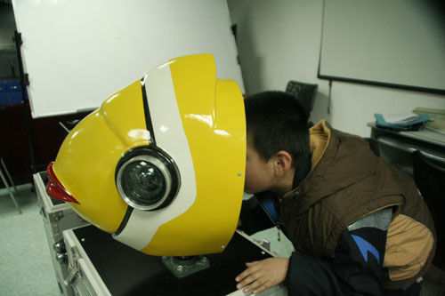 模擬魚眼